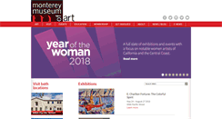 Desktop Screenshot of montereyart.org